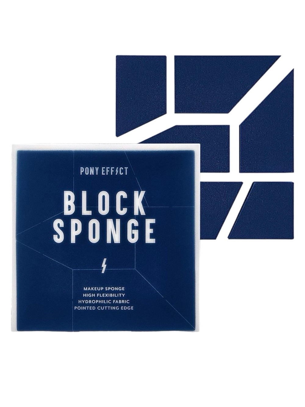 PONY EFFECTS BLOCK MAKEUP SPONGES - BNIB